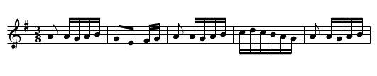 Louison Louisette - staff notation
