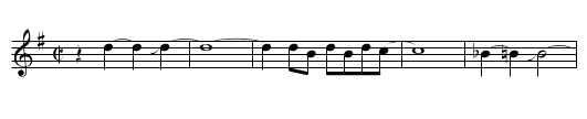 Louisville Blues - staff notation