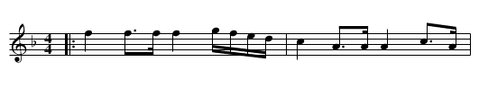 LOUISVILLE MARCH - staff notation