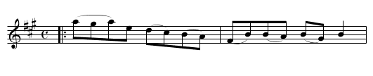 Lousia of Lombardy - staff notation