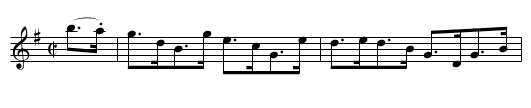 Lousiville Clog - staff notation