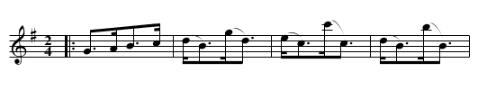 Love in a Village - staff notation