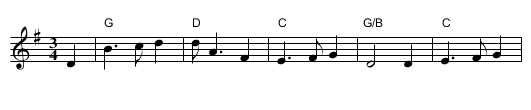 Love & Laughter - staff notation