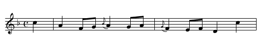 Love will find out the way - staff notation