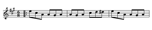 Love-Links' Jig - staff notation