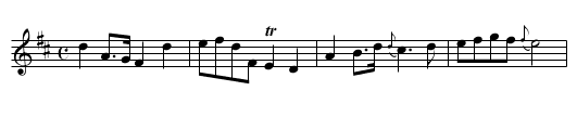 Lovely Lass of Inverness, The - staff notation