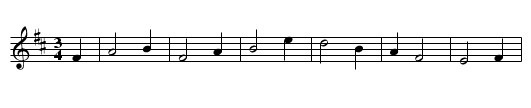 Lovely Leitrim - staff notation