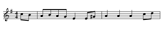 Lover's Discourse, The - staff notation