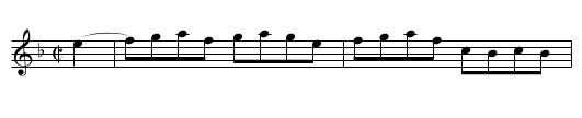 Lover's First Quarrel - staff notation