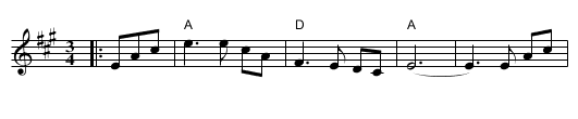 Lover's Waltz for Bb Instruments - staff notation