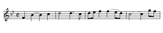 Love’s Triumph - staff notation