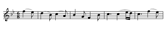 LOVE'S YOUNG DREAM - staff notation