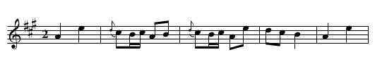 Lovisa. JJo5.195, The - staff notation