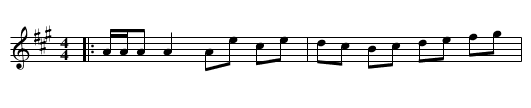Lowe's Reel - staff notation