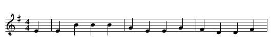 Lowlands of Holland, The - staff notation