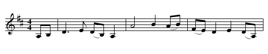 Lowlands of Holland - staff notation