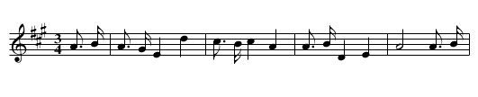 Lowlands of Holland - staff notation