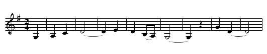 Lowlands - staff notation