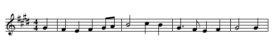 Loyal Lover - Roberts - staff notation