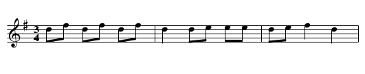 L'Piston - staff notation