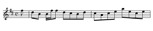 LUCKIE BAWDRONS - staff notation