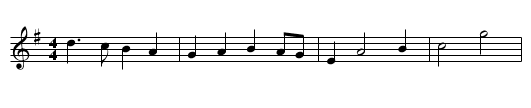 Lucky Currie - staff notation