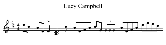 Lucy Campbell - staff notation