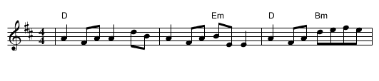 Lucy Campbell's - staff notation