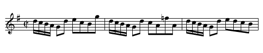 Lucy's Delight - staff notation