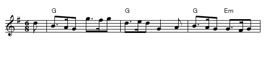 Lumps of Plum Pudding - staff notation