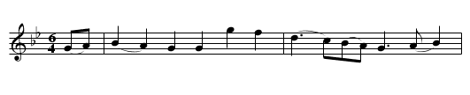 Lumps of Pudding - staff notation
