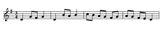 Lumpy Custard - staff notation
