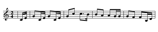 Lundmarks Polkett - staff notation