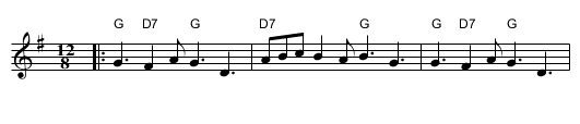 Lupang Hinirang - staff notation