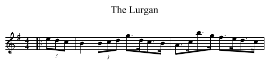 Lurgan, The  - staff notation