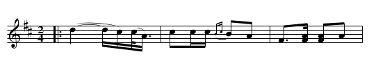 Luring II - staff notation