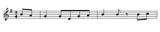 LUSTIG LUSTIG IHR LIEBEN BRUEDER - staff notation
