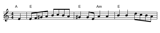 Lustig Zein - staff notation