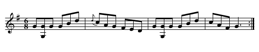 Lyar, The - staff notation