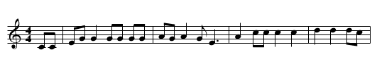 Ma Baker's Little Acre - staff notation