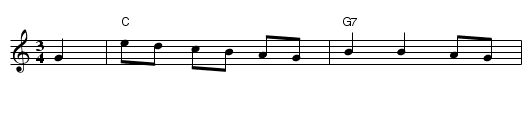 Ma come bali - staff notation