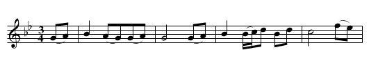 Mac Donogh's Lamentation - staff notation