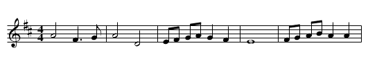 Maccabaeus - staff notation