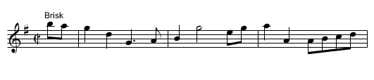 MacDuff's Scots Measure - staff notation