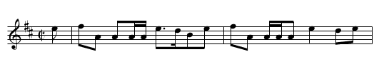 MacFarlane's Reel - staff notation