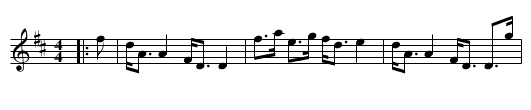 Macfarlane's Strathspey - staff notation