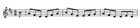 MacFarlan's Delight - staff notation