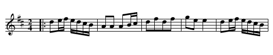 MACGREGOR'S GATHERING - staff notation