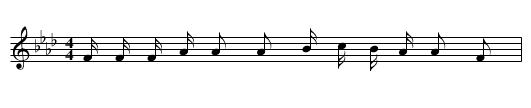 Mache fu zhige - staff notation