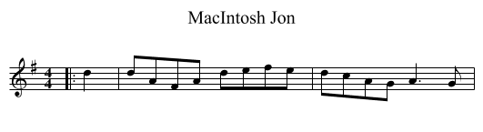 MacIntosh Jon - staff notation
